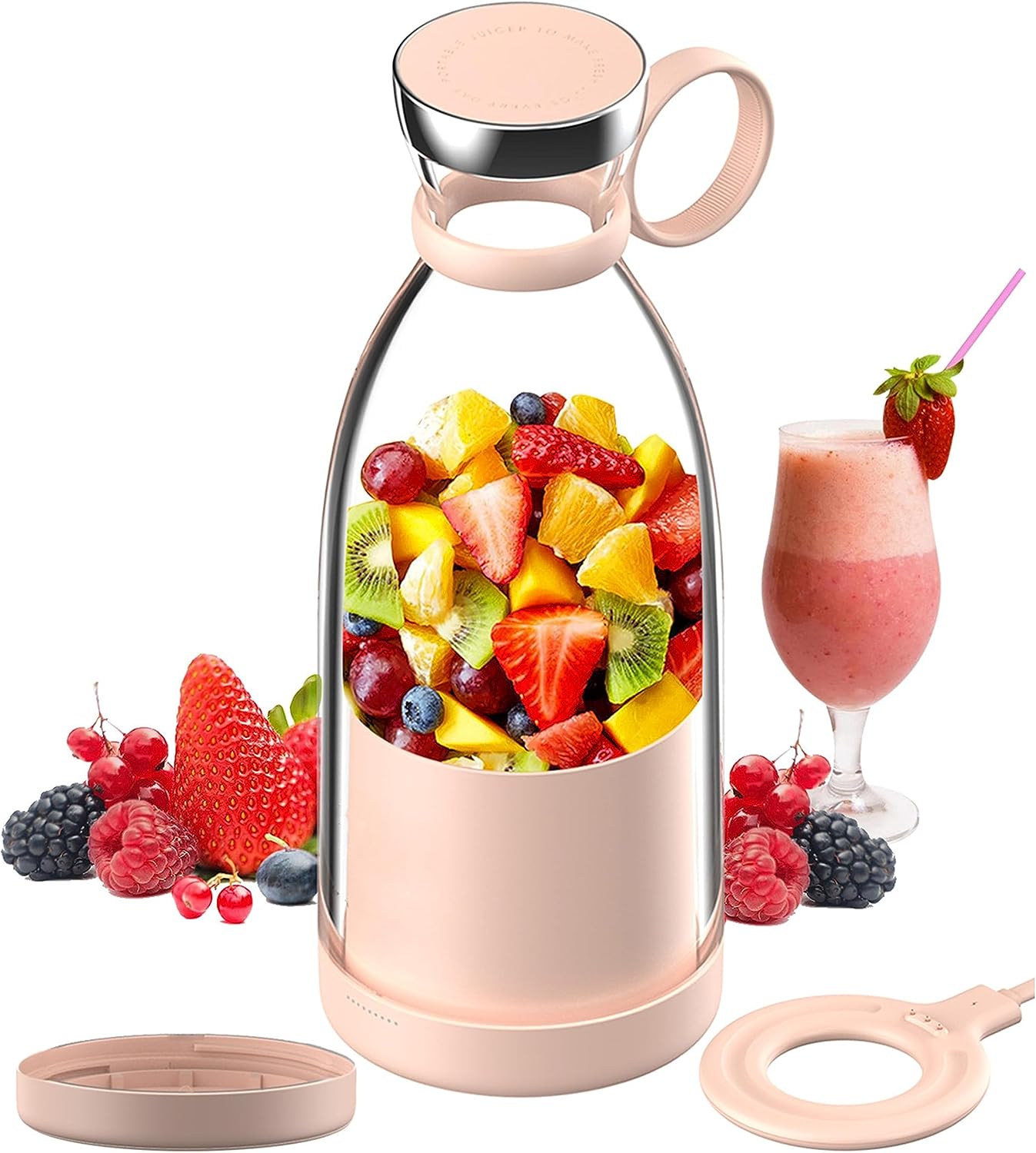 Juice Portable Blender – Your On-the-Go Juicer and Sorbet Maker
